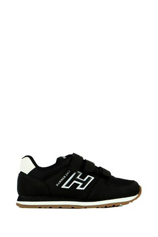 Hammer Jack Peru Hakiki Deri Siyah-Beyaz Çocuk Ayakkabı 102 19250-F