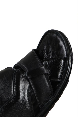 Hammer Jack Siyah Erkek Terlik / Sandalet 578 105-M | 578 105-M-1